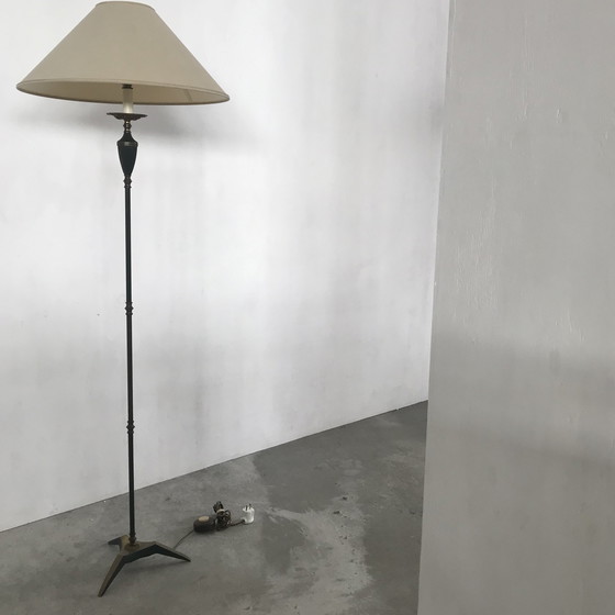 Image 1 of Floor lamp bronze 1950s