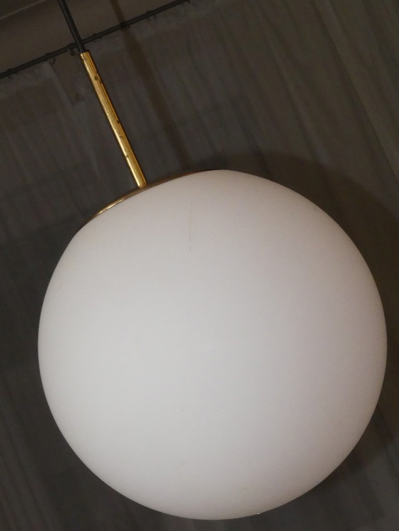 Image 1 of Ceiling lamp Limburg globe frosted glass