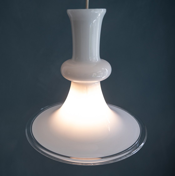 Image 1 of Holmegaard Etude - Danish 1970's pendant lamp by Michael Bang