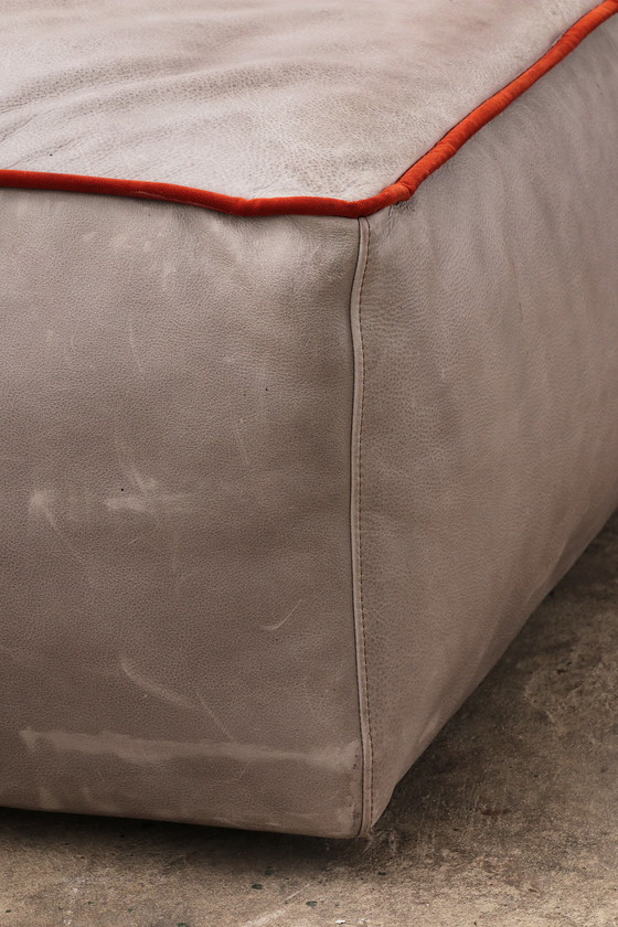 Image 1 of Modular Italian Leather Sofa Riff by Flexteam