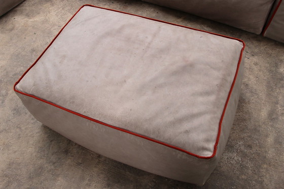 Image 1 of Modular Italian Leather Sofa Riff by Flexteam