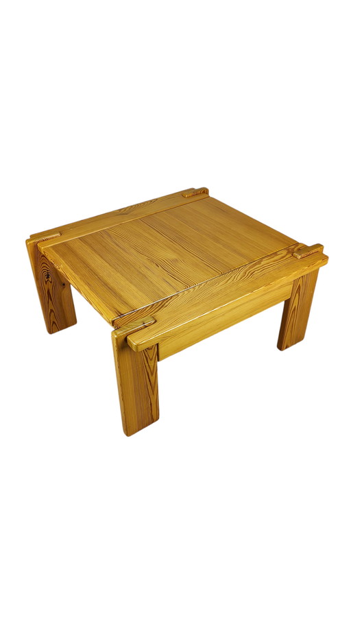 Scandinavian Pine Coffee Table 1970S