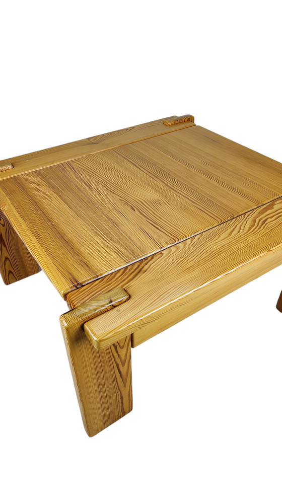 Image 1 of Scandinavian Pine Coffee Table 1970S