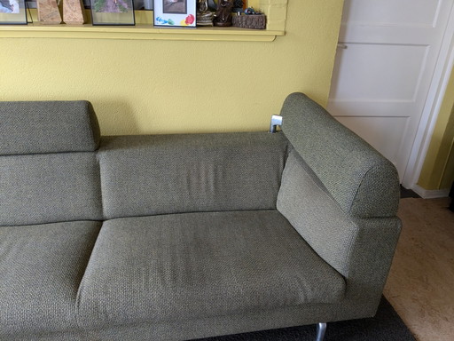 Leolux Horatio Corner Sofa Green Gray