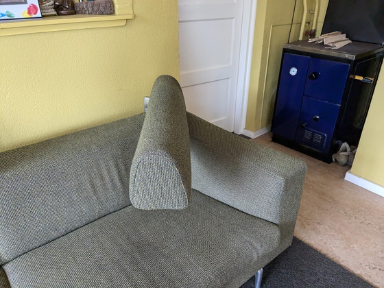 Image 1 of Leolux Horatio Corner Sofa Green Gray