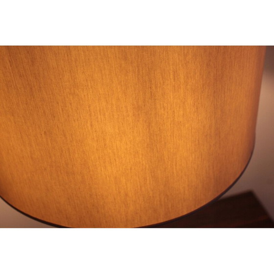 Image 1 of Lampada da tavolo vintage con oro fiorentino spazzolato a mano, Italia 1970