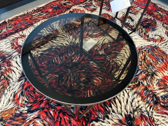 Image 1 of Leolux Prismo Coffee Table Glass D60xH37