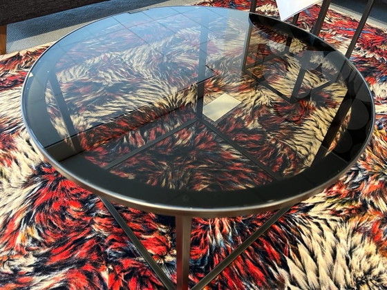 Image 1 of Leolux Prismo Coffee Table Glass D60xH37