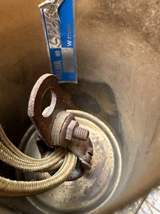 Image 1 of Lampe suspendue vintage Palwa