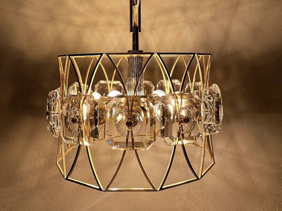 Image 1 of Lampe suspendue vintage Palwa