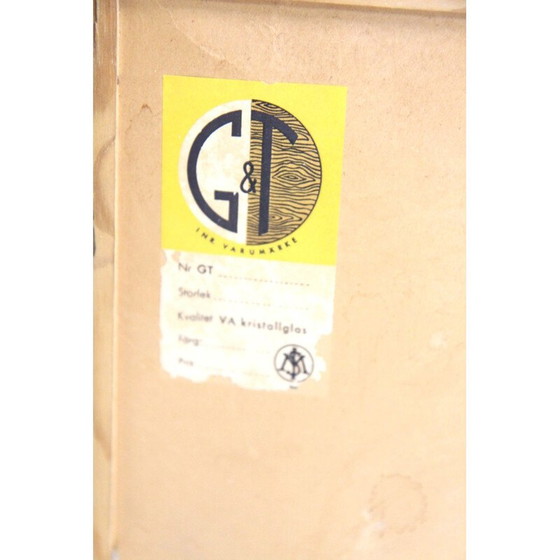 Image 1 of Specchio vintage in palissandro di Glas e Trä, Svezia 1960