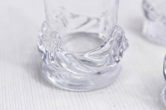 Image 1 of 6x crystal glasses DAUM model Sorcy 1960