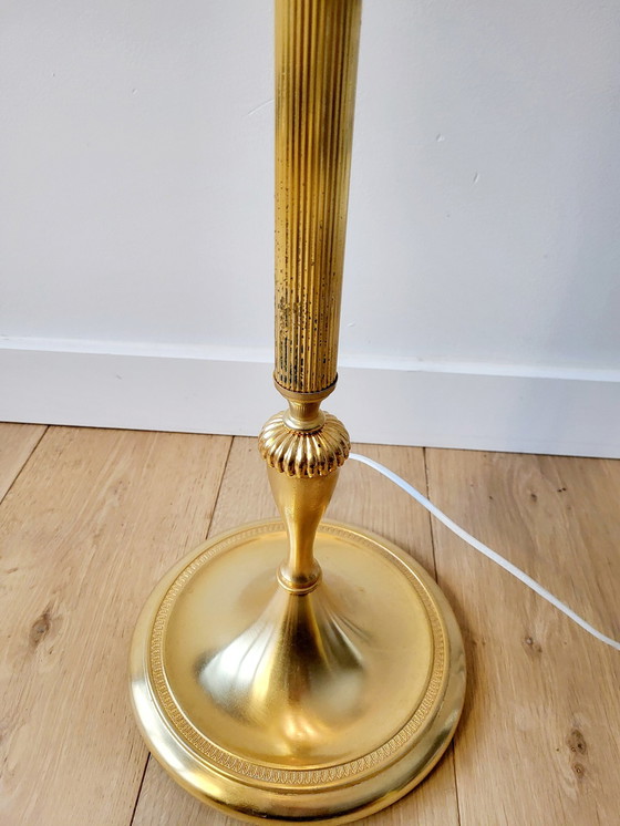 Image 1 of Lampada da terra Hollywood Regency, Ananas, Boulanger, presumibilmente anni &#39;70