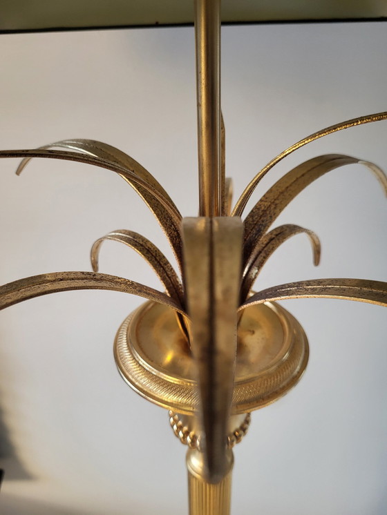 Image 1 of Lampada da terra Hollywood Regency, Ananas, Boulanger, presumibilmente anni &#39;70