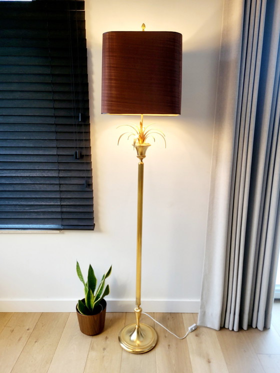 Image 1 of Lampada da terra Hollywood Regency, Ananas, Boulanger, presumibilmente anni &#39;70