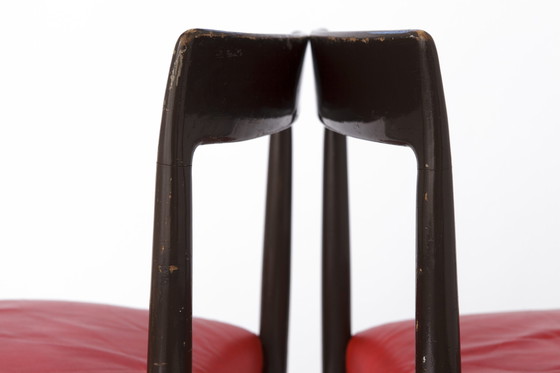 Image 1 of 2 Chaises Vintage 1960 Bois Allemagne