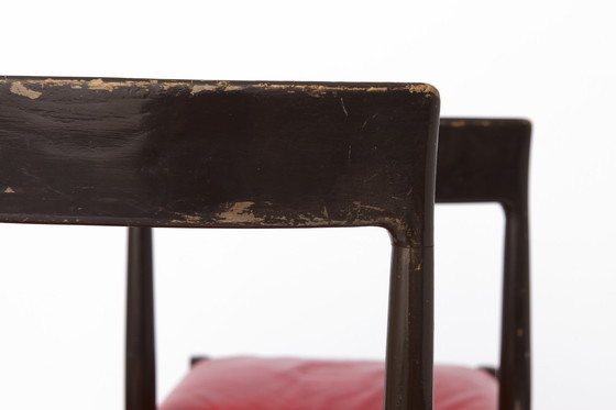 Image 1 of 2 Chaises Vintage 1960 Bois Allemagne