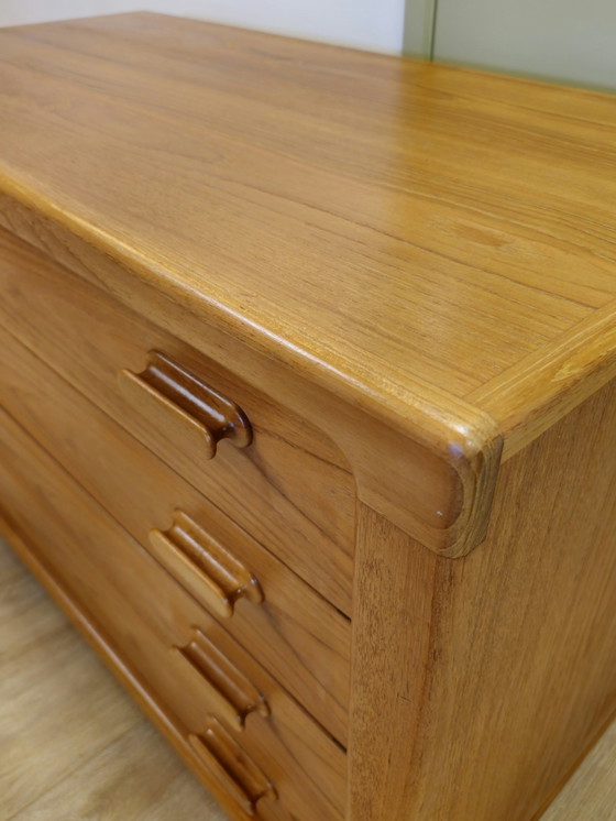 Image 1 of Vintage Silkeborg Danish Chest of Drawers Chest of Drawers Cabinet