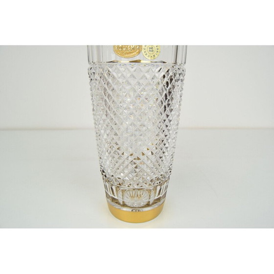 Image 1 of Vaso in cristallo vintage, Cecoslovacchia 1960