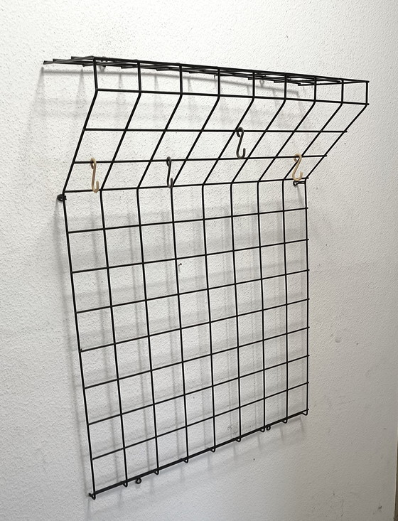 Image 1 of Karl Fichtel wall rack wardrobe with four hooks