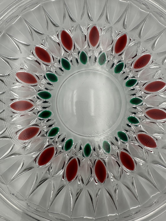 Image 1 of Walther Glass Cake Dish West Germany