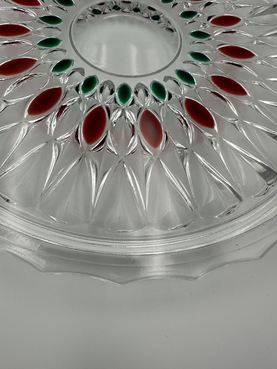 Image 1 of Walther Glass Cake Dish West Germany