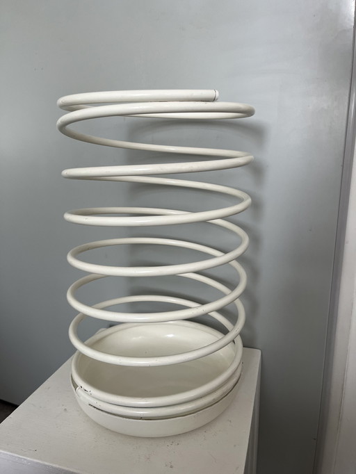 Vintage spiral umbrella stand