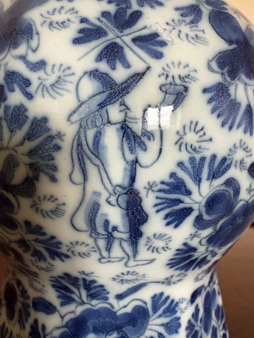 Delft Gourd Vase 18th century