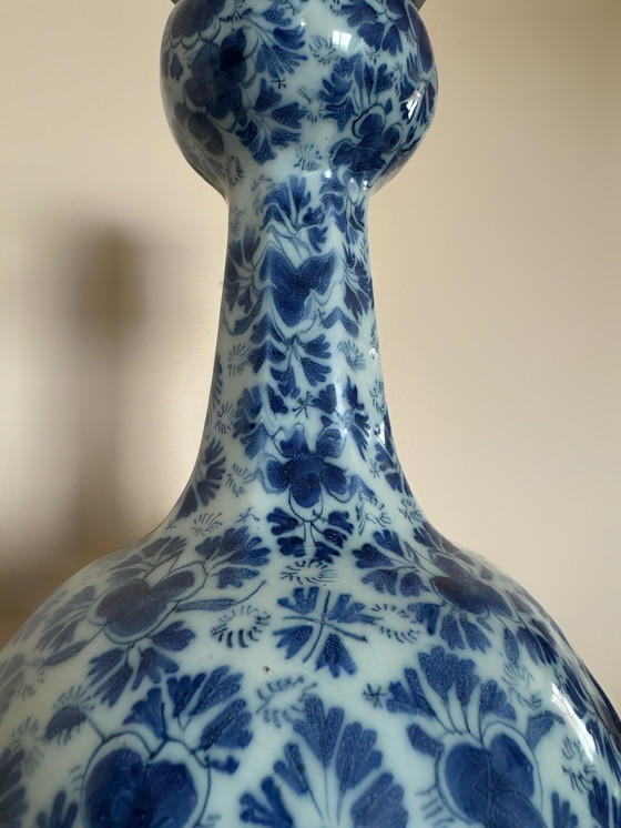 Image 1 of Delft Gourd Vase 18th century