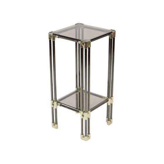 Image 1 of Hollywood Regency Side Table Plant Table