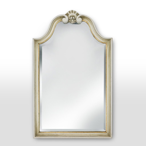 20th Century French Beveled Louis XV Style Mirror