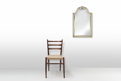 20th Century French Beveled Louis XV Style Mirror