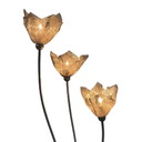 Harco Loor - Dutch Design - Postmodern table lamp - Shaped like flowers - Made from stainless steel