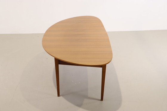 Image 1 of Mid Century organic shaped coffee table