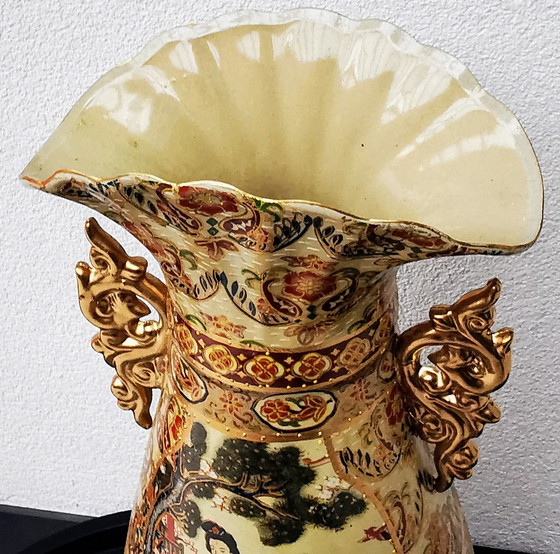 Image 1 of Satsuma Vase Japanese From Origin