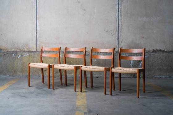 Image 1 of 4 X Niels O. Møller - Model 84 Dining Chair