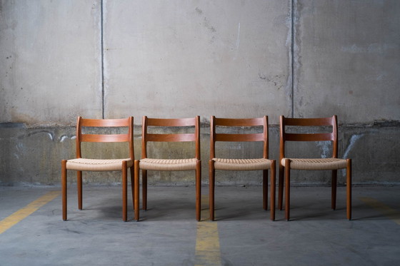 Image 1 of 4 X Niels O. Møller - Model 84 Dining Chair