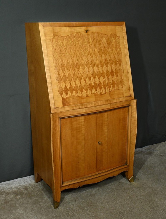 Image 1 of Lemon tree desk, Art Deco style - 1950