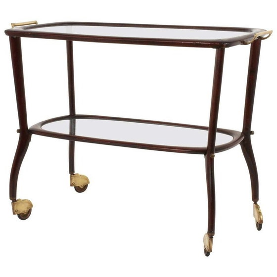 Image 1 of Vintage bar trolley for Cesare Lacca, 1950s