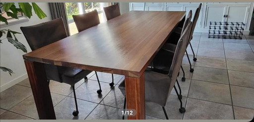 Dining Table Cherry Pilat And Pilat 2.40 X 1.00