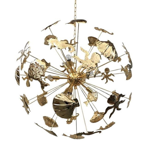 Image 1 of Contemporary Sea Sputnik Chandelier