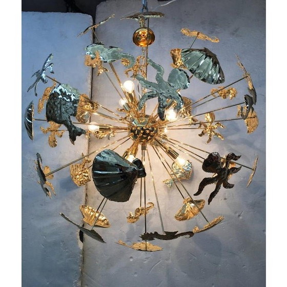 Image 1 of Contemporary Sea Sputnik Chandelier