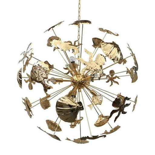 Contemporary Sea Sputnik Chandelier