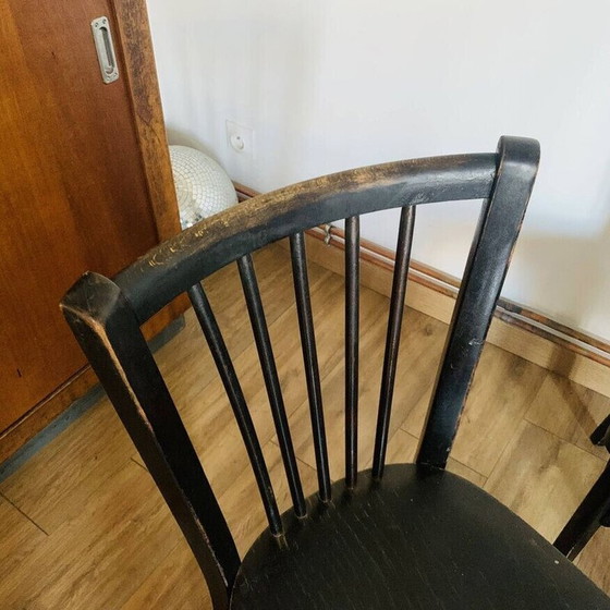 Image 1 of Set of 4 vintage Baumann chairs model 153, 1950-1960