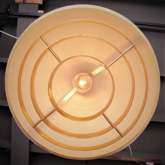 Image 1 of Vereinigte Werkstatten Vintage brass pendant lamp,1960