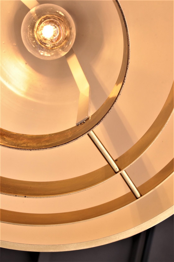 Image 1 of Vereinigte Werkstatten Vintage brass pendant lamp,1960