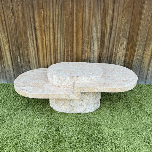 Table basse rose mactan Magnussen Ponte