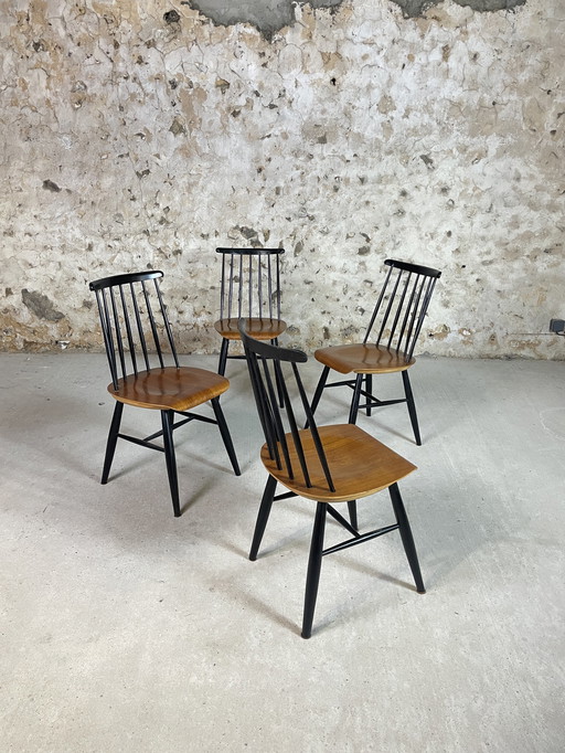 4x Edsby Verken chairs by Ilmari Tapiovaara