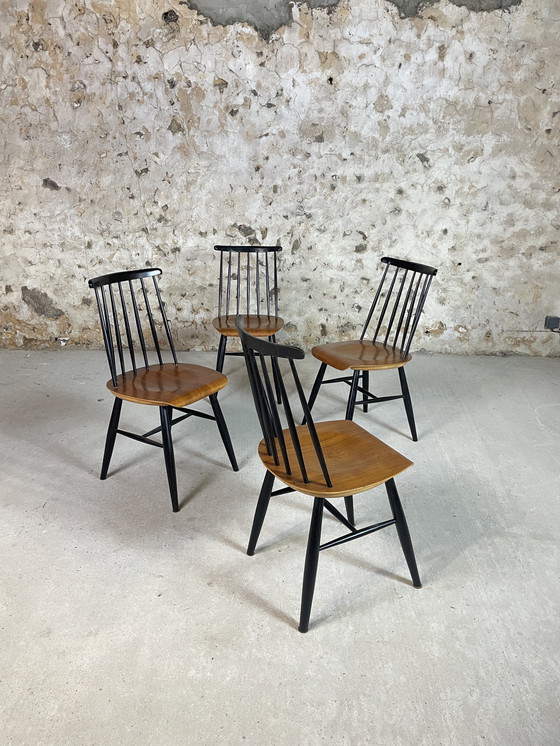 Image 1 of 4x Edsby Verken chairs by Ilmari Tapiovaara