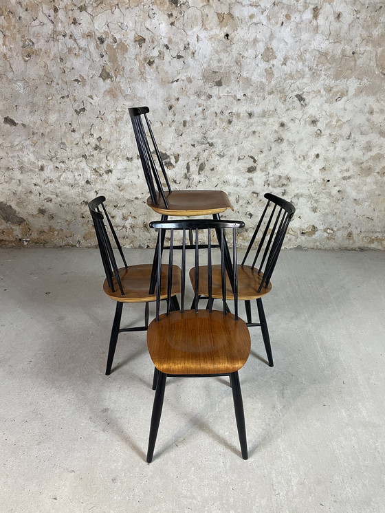 Image 1 of 4x Edsby Verken chairs by Ilmari Tapiovaara